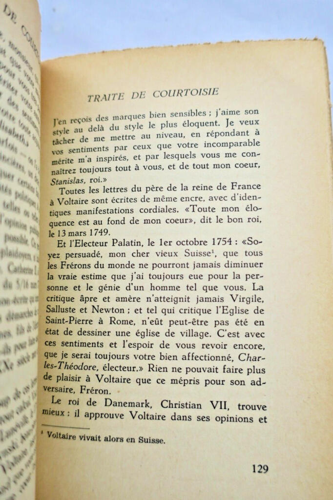 Savoir vivre TRAITE DE COURTOISIE
