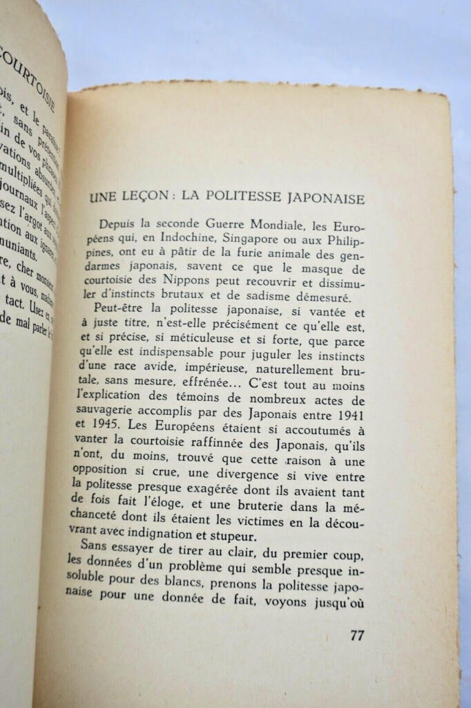 Savoir vivre TRAITE DE COURTOISIE
