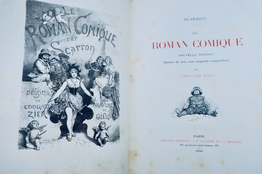 SCARRON LE ROMAN COMIQUE illustré par Zier