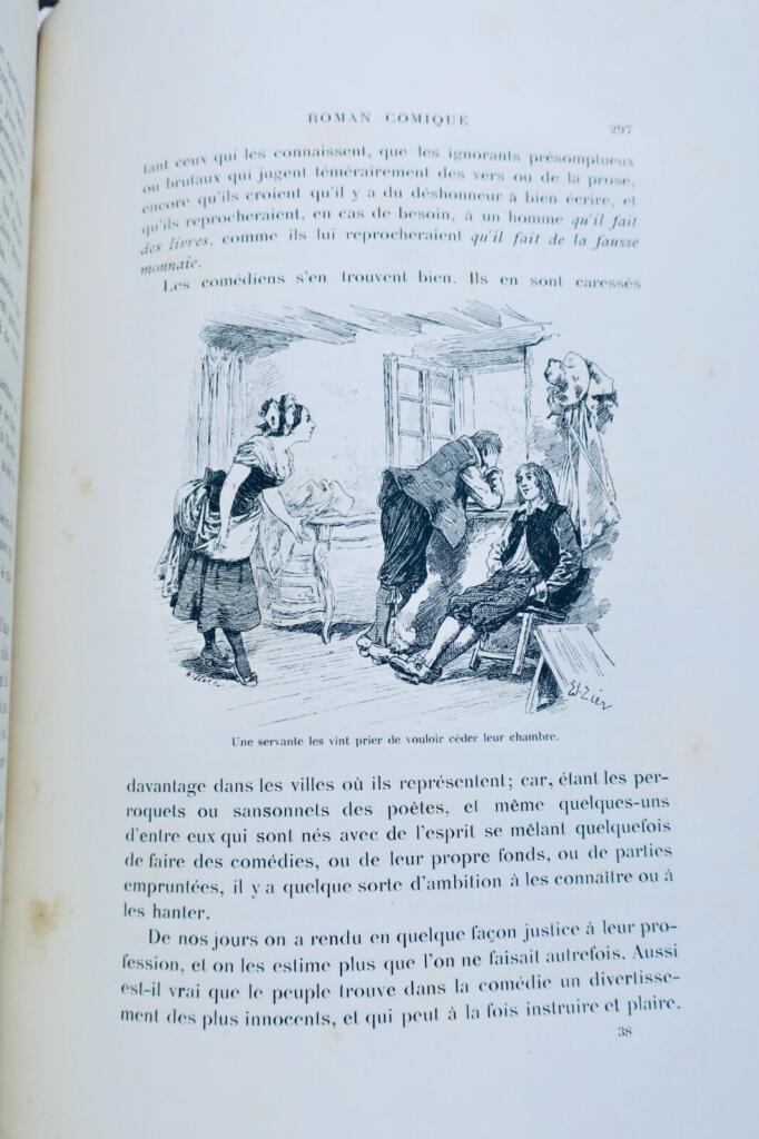 SCARRON LE ROMAN COMIQUE illustré par Zier
