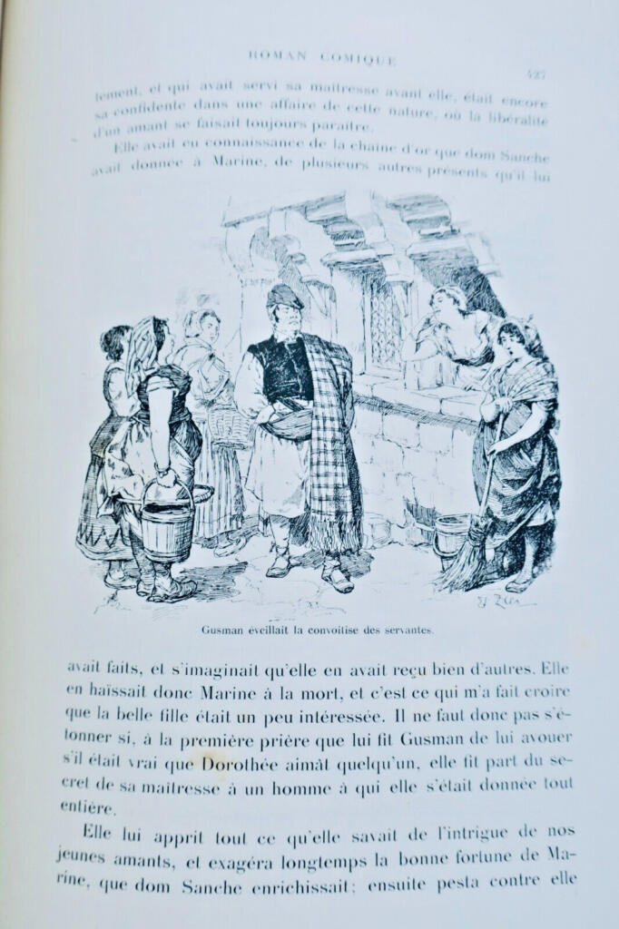 SCARRON LE ROMAN COMIQUE illustré par Zier