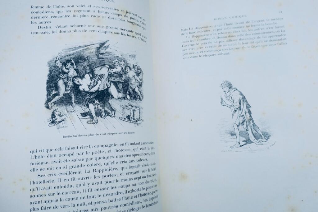 SCARRON LE ROMAN COMIQUE illustré par Zier