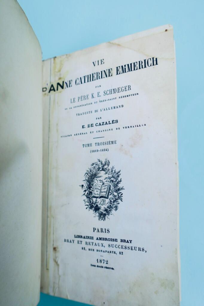 Life of Anne-Catherine Emmerich by Karl Erhard Schmöger