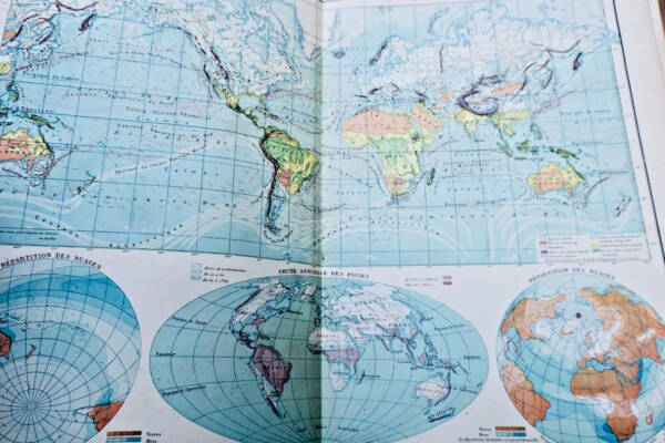 Schrader Atlas de Géographie Moderne 1891