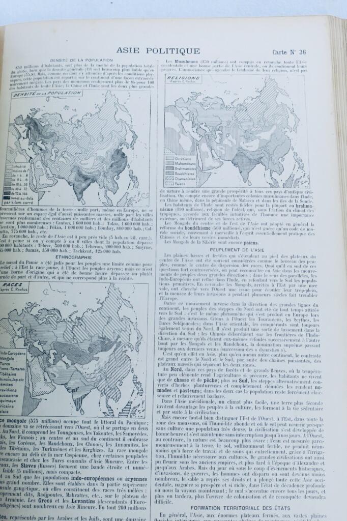 施拉德近代地理图 Atlas 1891