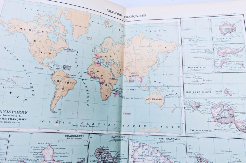 Comprehensive Atlas with 64 Color Maps and Ethnographic Data