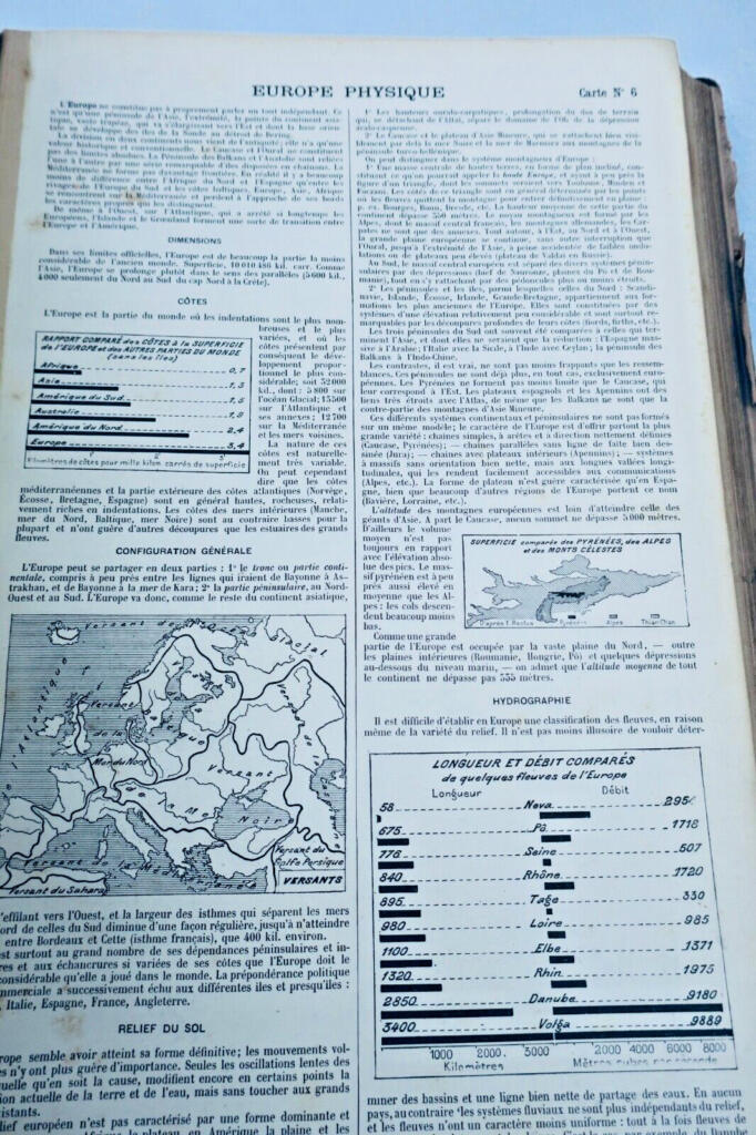 Comprehensive Atlas with 64 Color Maps and Ethnographic Data