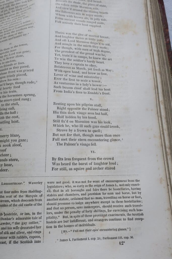Scott, Walter (1771-1832) The poetical works of Sir Walter Scott 1838