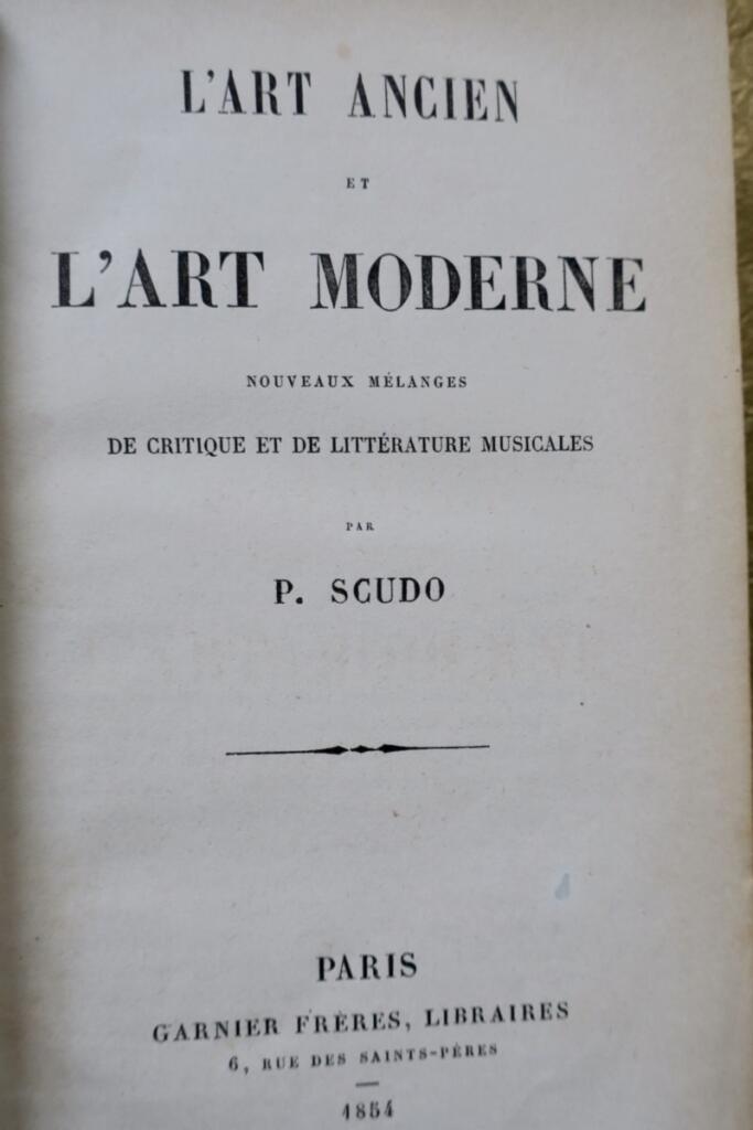 SCUDO L’art ancien et l’Art moderne