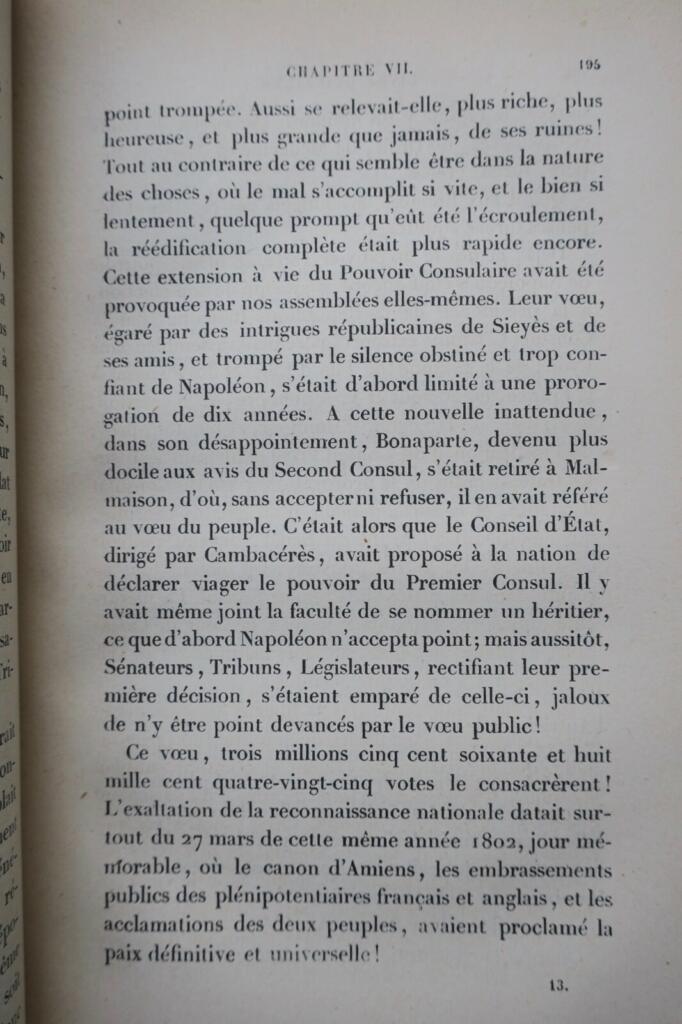 SÉGUR Histoire et Mémoires, 1873