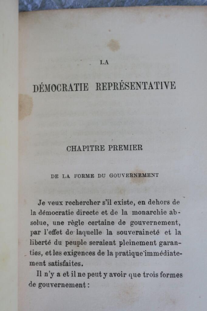 Analyse der repräsentativen Demokratie