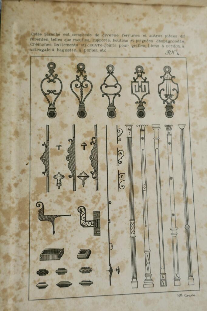 Artistic Ironwork Treatise for Antique Fillings