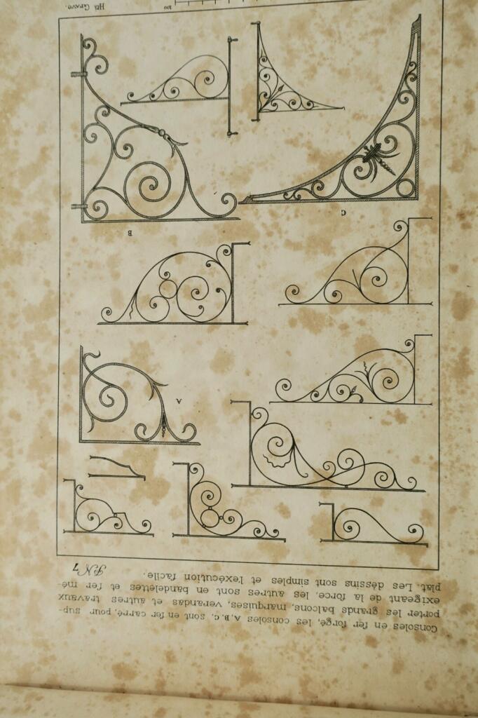 Artistic Ironwork Treatise for Antique Fillings