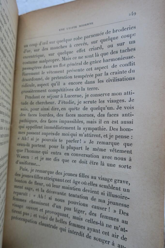 SF Wells H.-G. Une Utopie Moderne EO