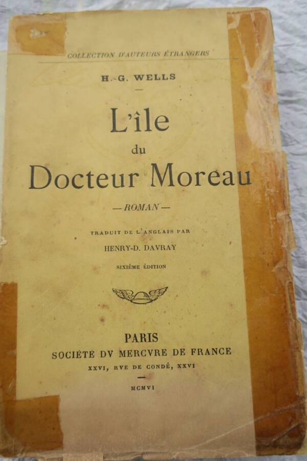 SF WELLS L'ile du Docteur Moreau 1906