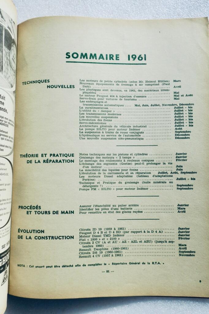 SIMCA ARONDE 1961 RTA n°188