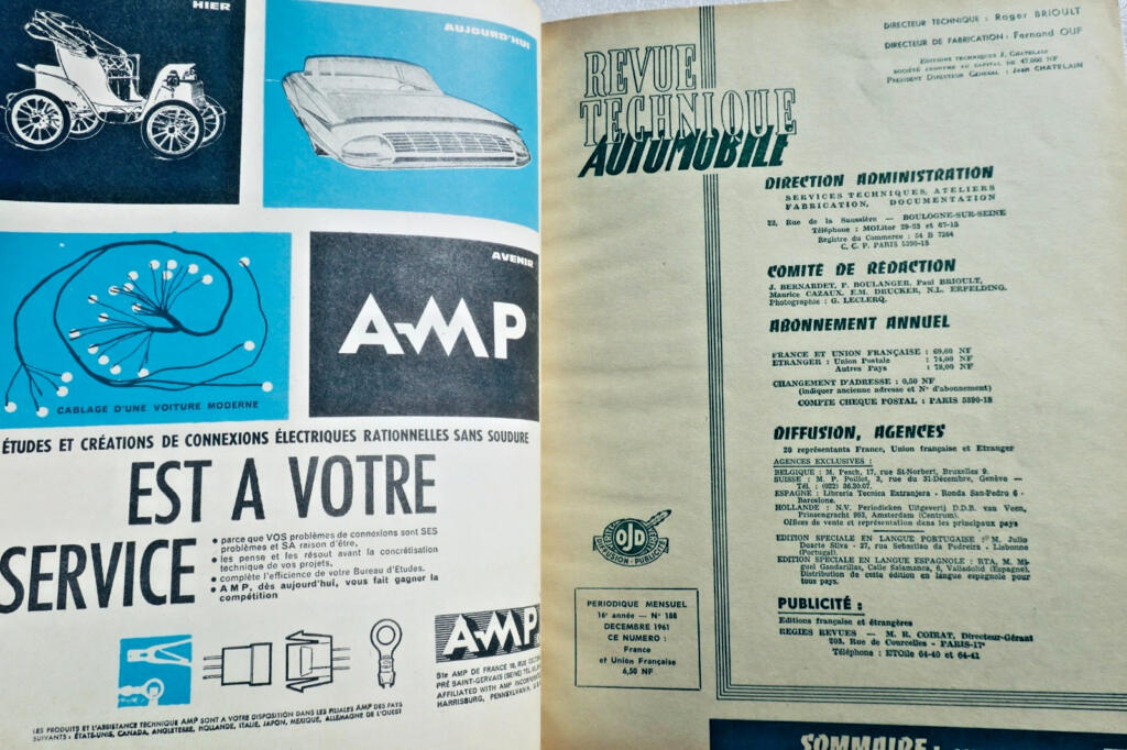 SIMCA ARONDE 1961 RTA n°188