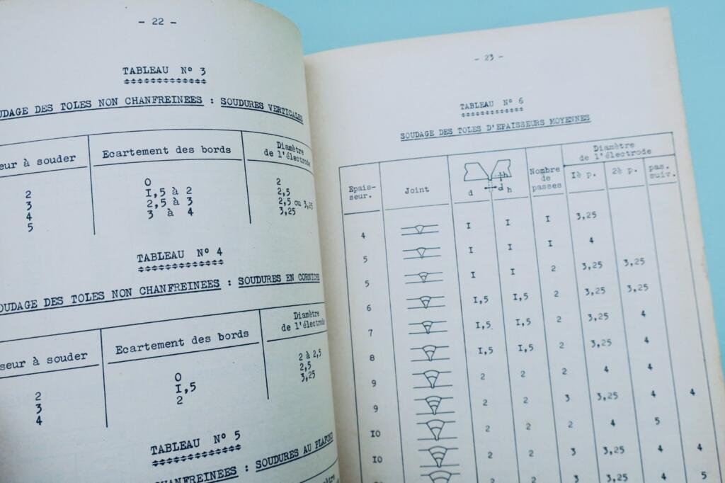 Französische Marineschule Schweißausbildung