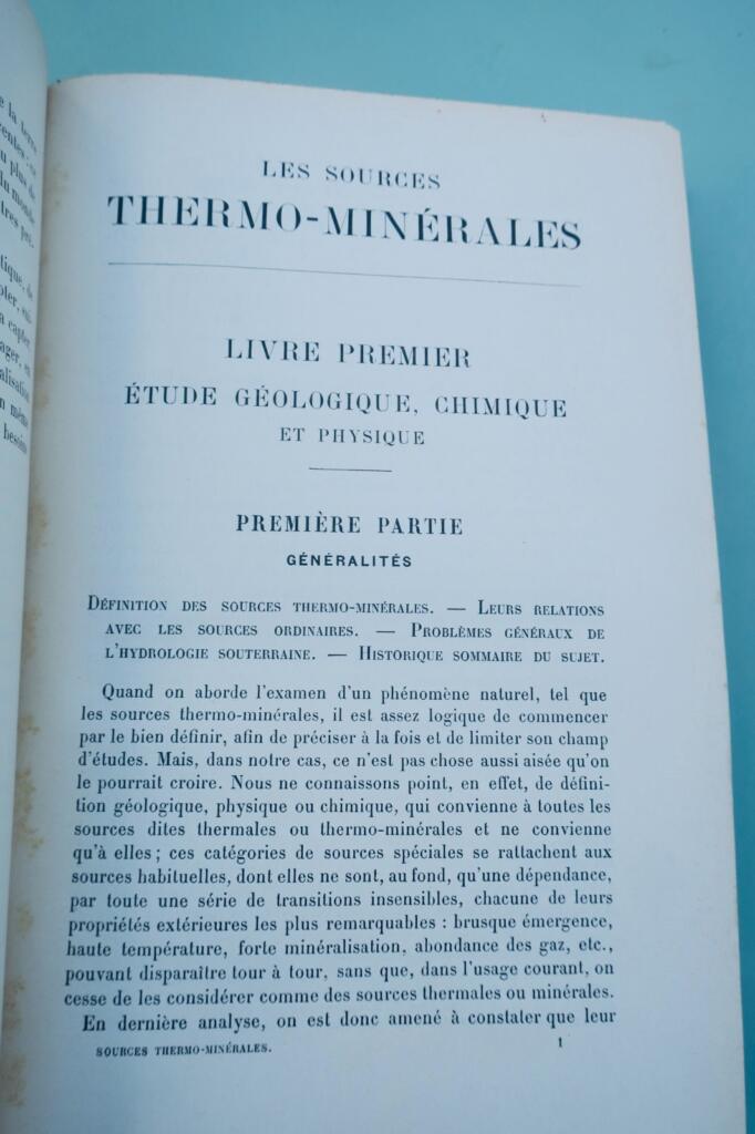 Thermal Mineral Springs: Research, Capture, Development