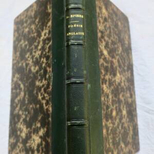 SPIERS Etudes de la poésie anglaise