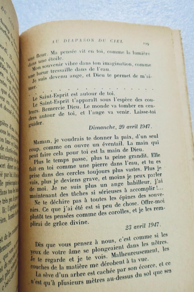 Spirite JOUVENEL Au Diapason du Ciel. Introduction de Gabriel Marcel