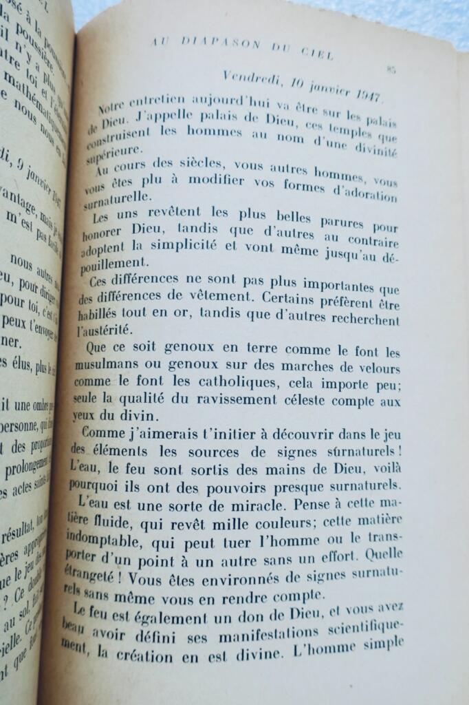 Spirite JOUVENEL Au Diapason du Ciel. Introduction de Gabriel Marcel