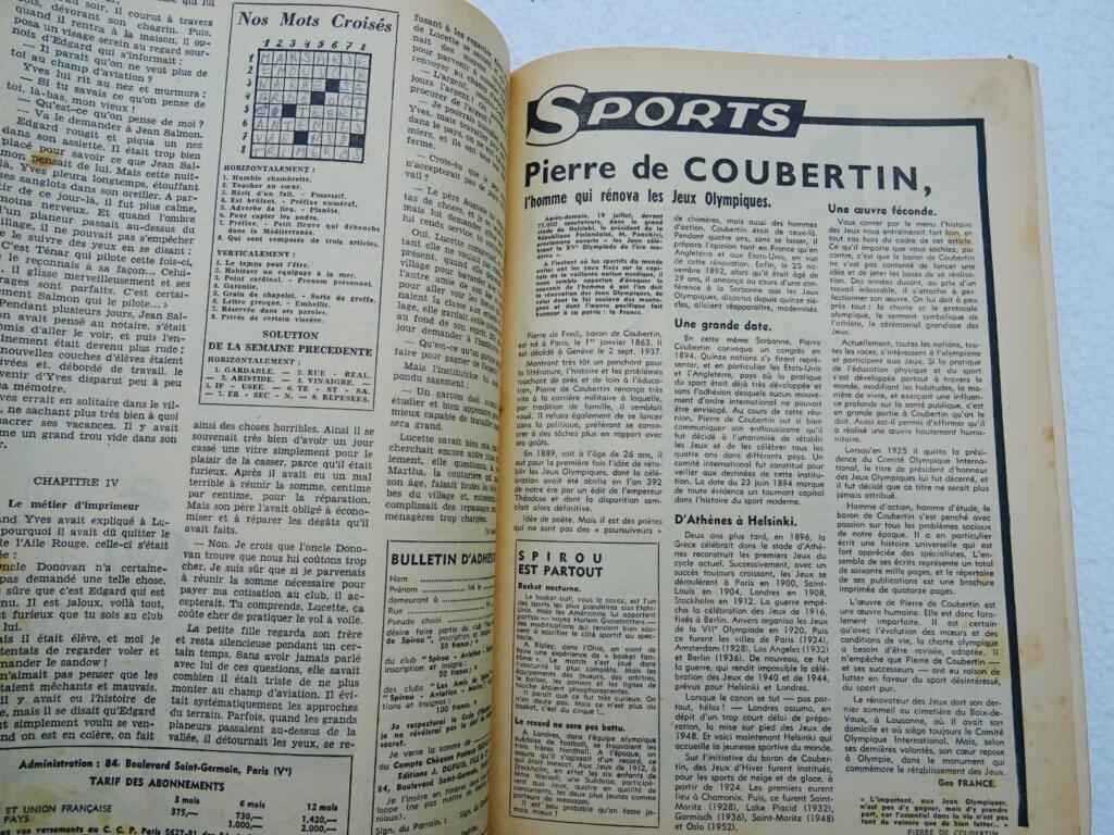 Spirou album 42 1952