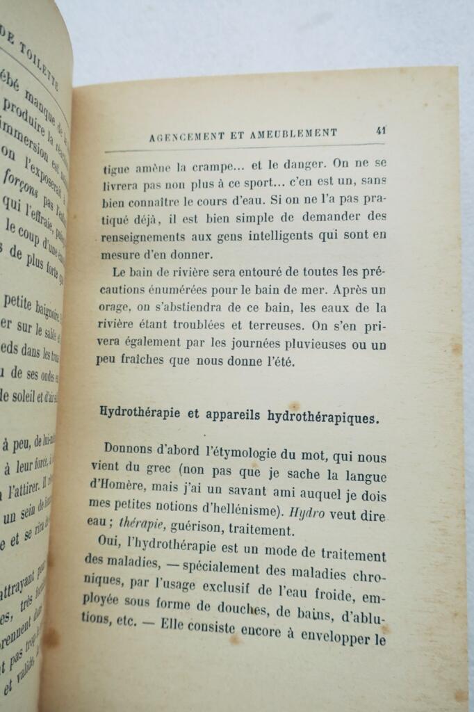 STAFFE (Baronne). Le Cabinet de Toilette 1891
