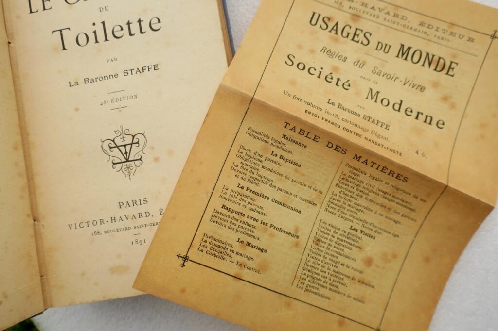 STAFFE (Baronne). Le Cabinet de Toilette 1891