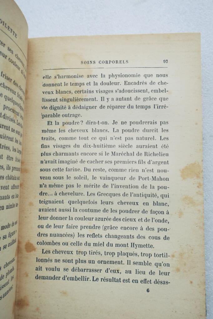 STAFFE (Baronne). Le Cabinet de Toilette 1891