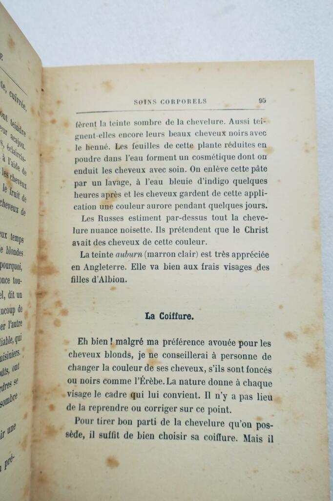 STAFFE (Baronne). Le Cabinet de Toilette 1891
