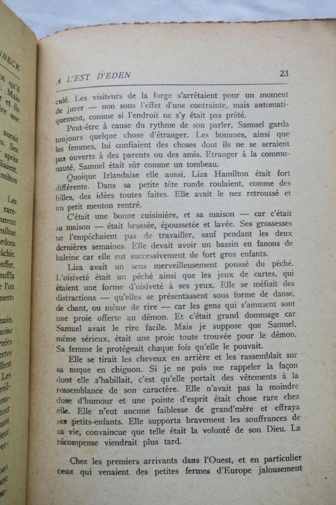 Jenseits von Eden von Steinbeck, 1956