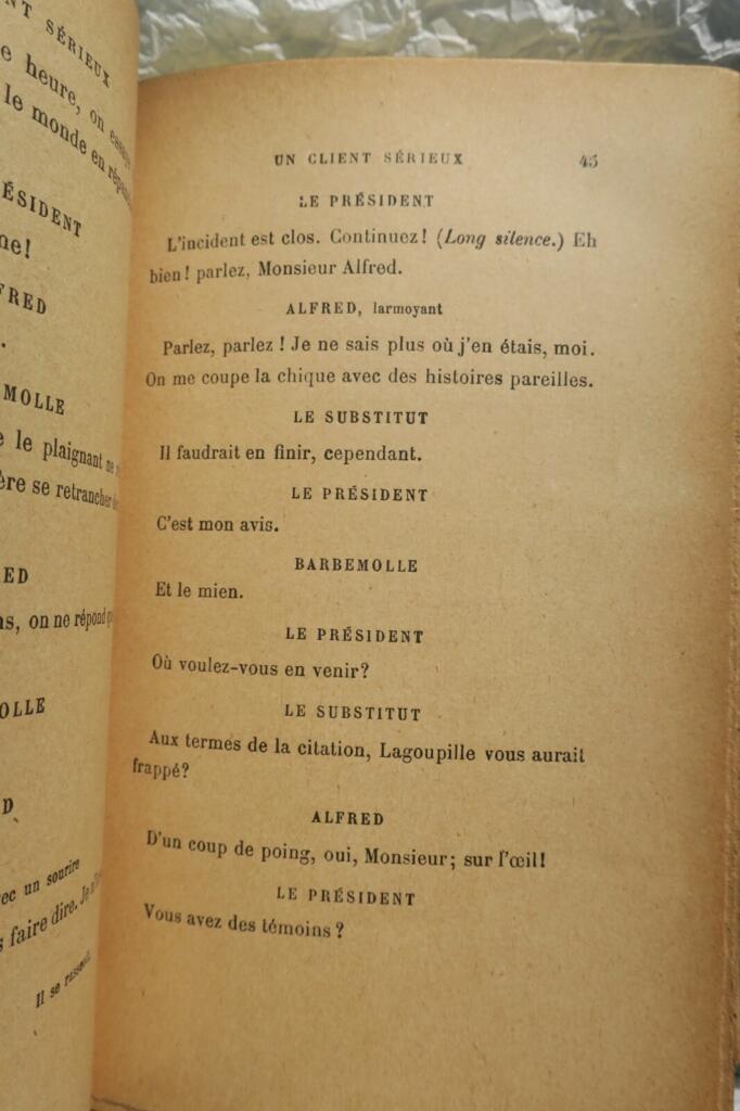 STEINLEN COURTELINE Georges : Un client sérieux (1897).