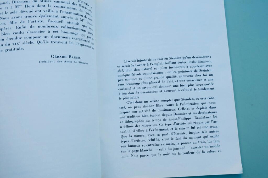 Steinlen Retrospektive Ausstellungskatalog