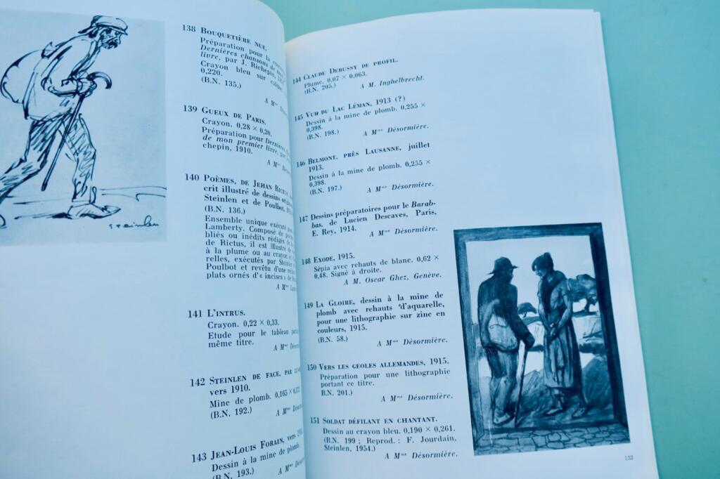 Steinlen Retrospektive Ausstellungskatalog