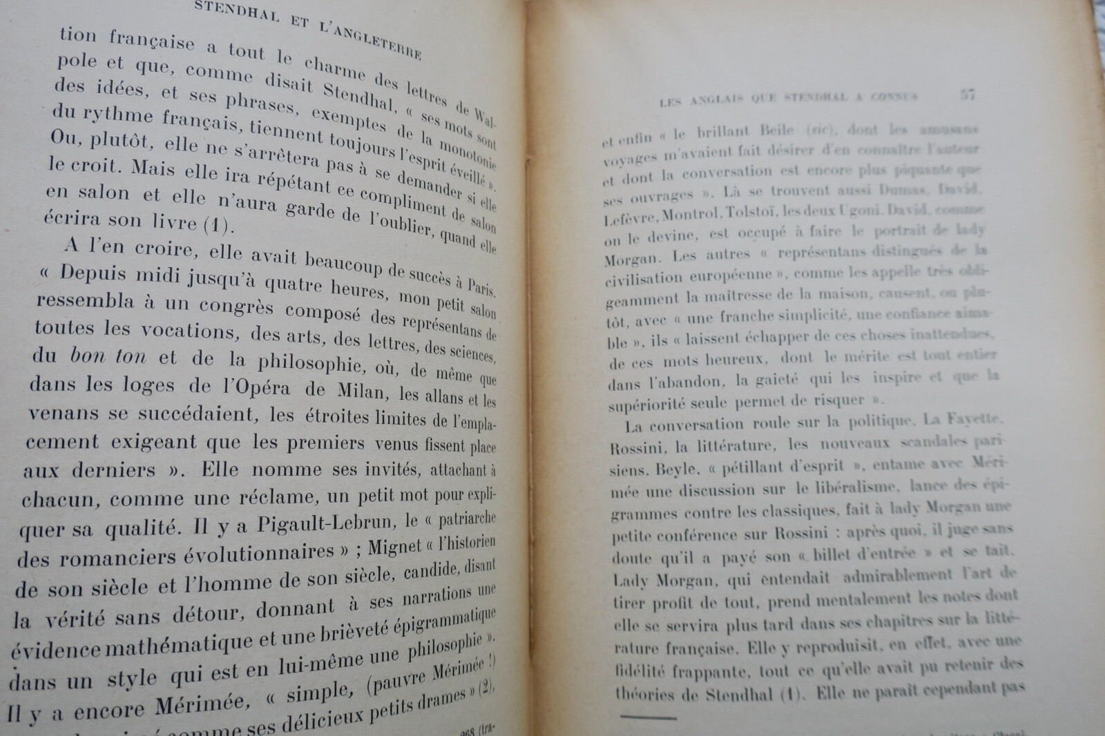 Stendhal et l'Angleterre. Préface de Monsieur Publicité Paupe – Image 5