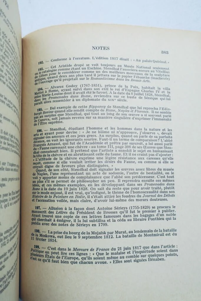 STENDHAL, Par H. MARTINEAU Rome, Naples et Florence en 1817, suivi de l&rsquo;Italie