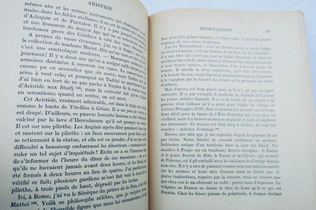 STENDHAL, Par H. MARTINEAU Rome, Naples et Florence en 1817, suivi de l&rsquo;Italie