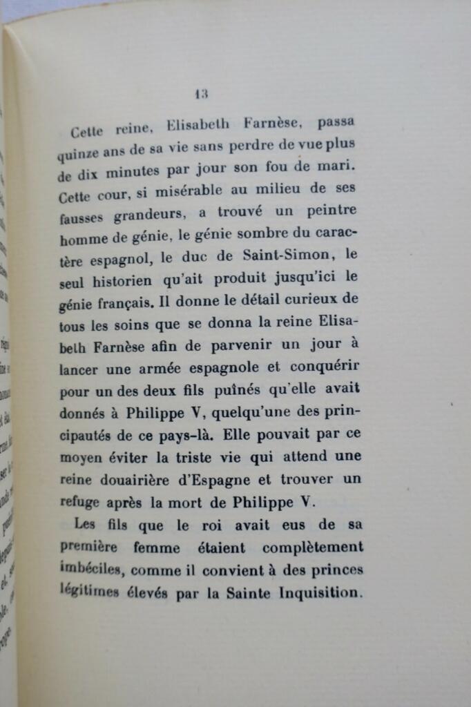 Stendhal's Geschichte des 18. Jahrhunderts in Neapel