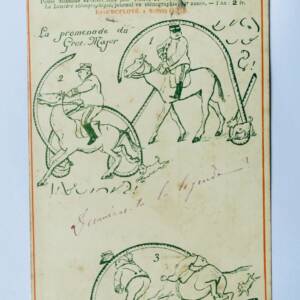 Sténographie Duployé La médaille d'Or La promenade du Gros-Major