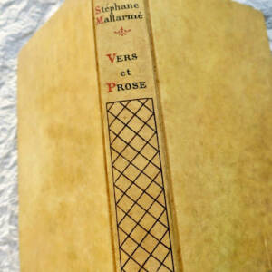Stéphane MALLARMÉ McNeill WHISTLER (illustrateur) VERS ET PROSE