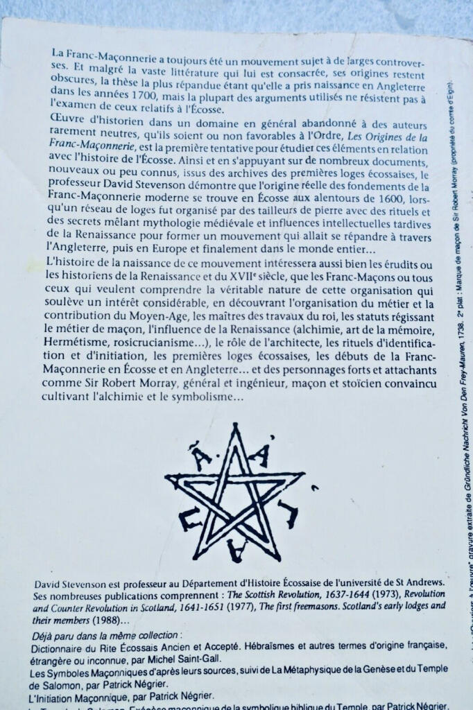 Ursprünge der Freimaurerei in Schottland