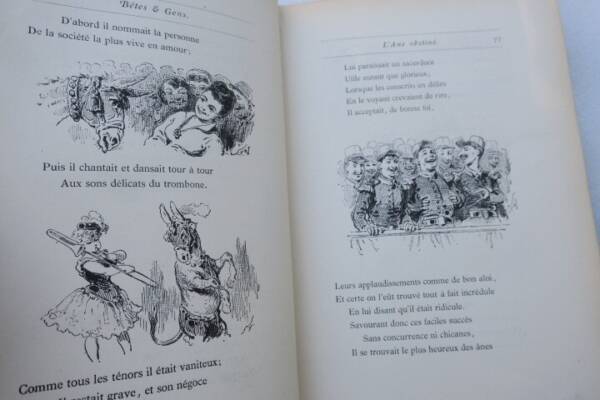 Humorvolle Fabeln und Geschichten in Feder und Bleistift