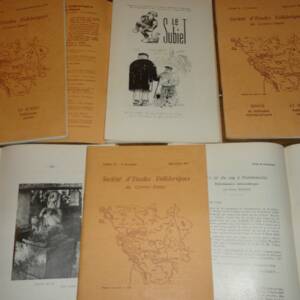 Subiet SOCIETE D'ETUDES FOLKLORIQUES DU CENTRE-OUEST le subiet 1972