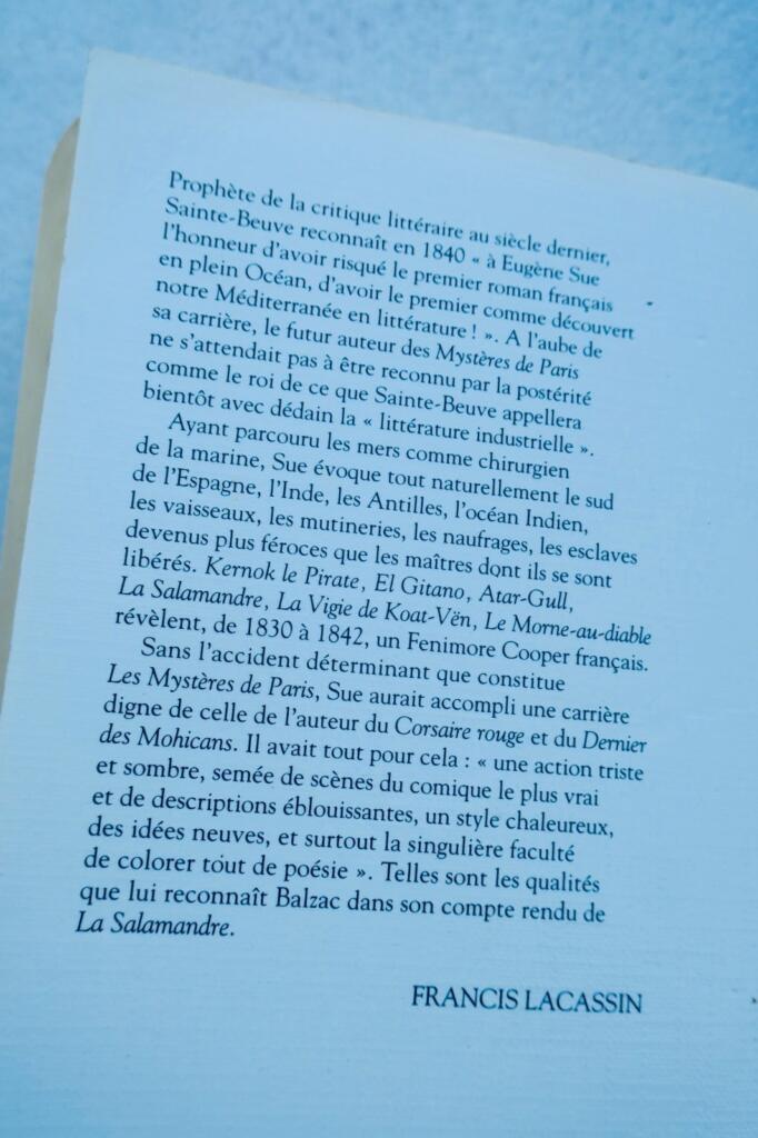 Sue, Eugène Romans de mort et d’aventures BOUQUINS