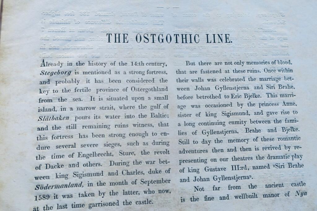 SUEDE GOTHA album for travellers on the Götha canal 1858