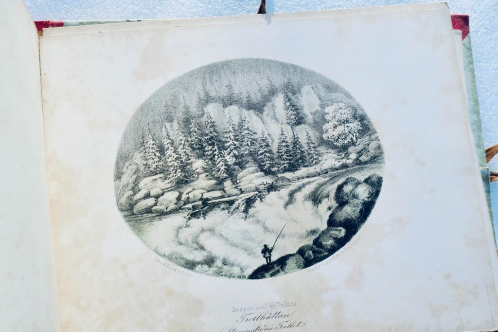 SUEDE GOTHA album for travellers on the Götha canal 1858