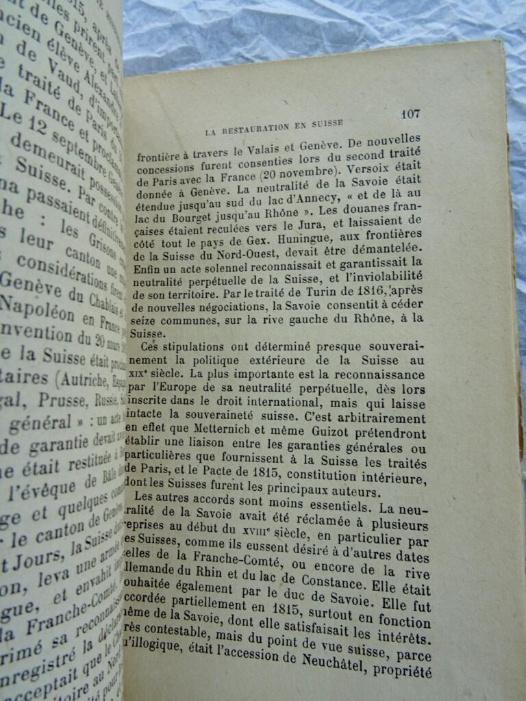 Swiss Historical Democracy in 1920