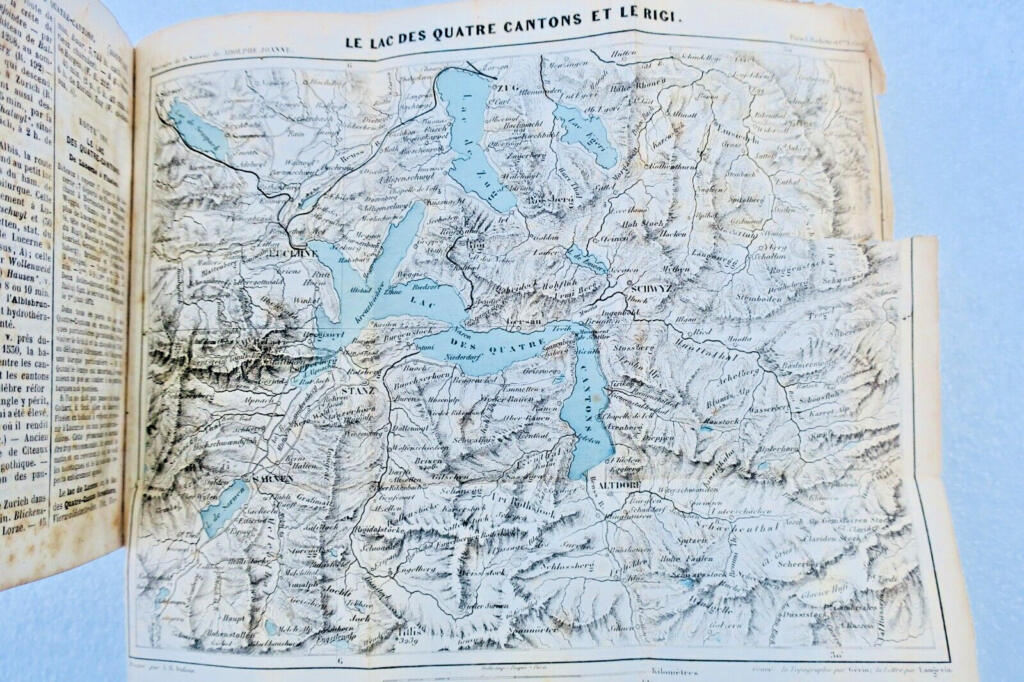 Schweizer Joanne-Reiseführer 1873