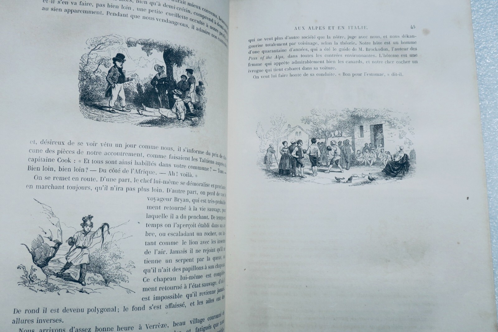 スイスアルプスの旅と美しい挿画 - Image 14